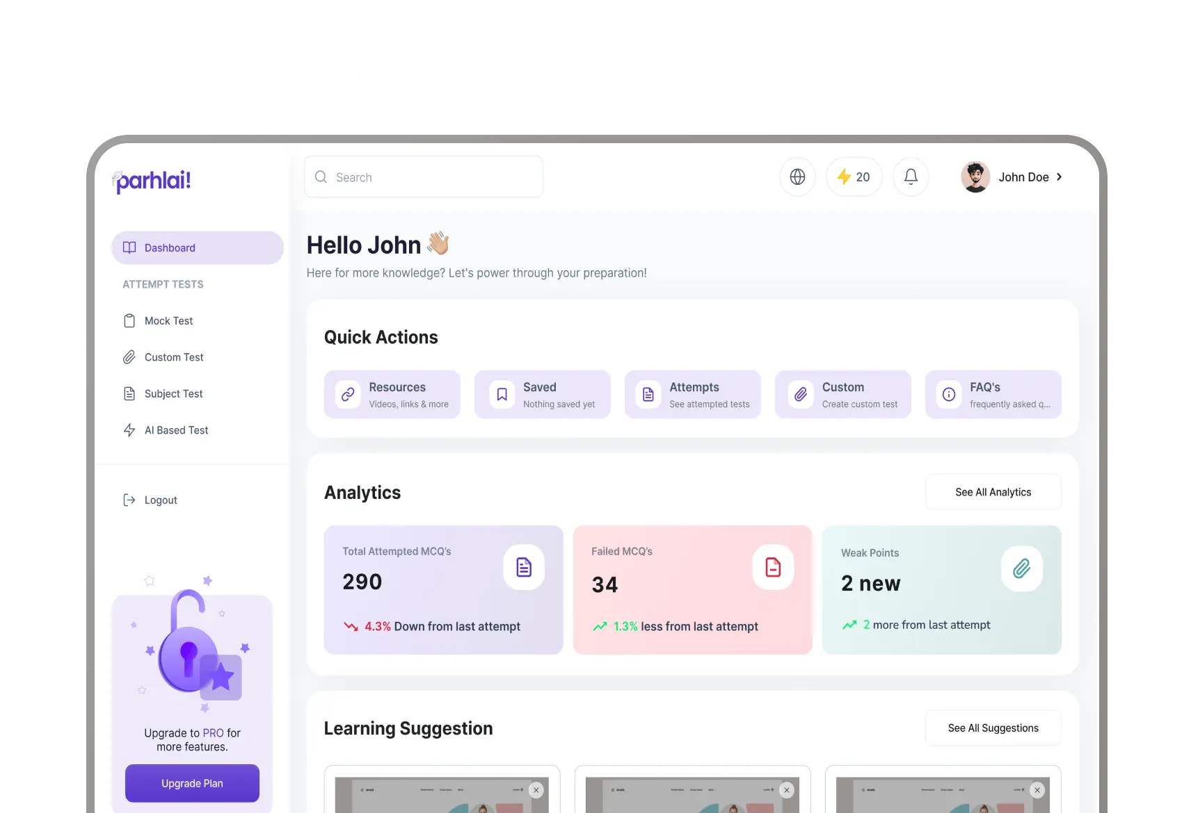 Dashboard Preview