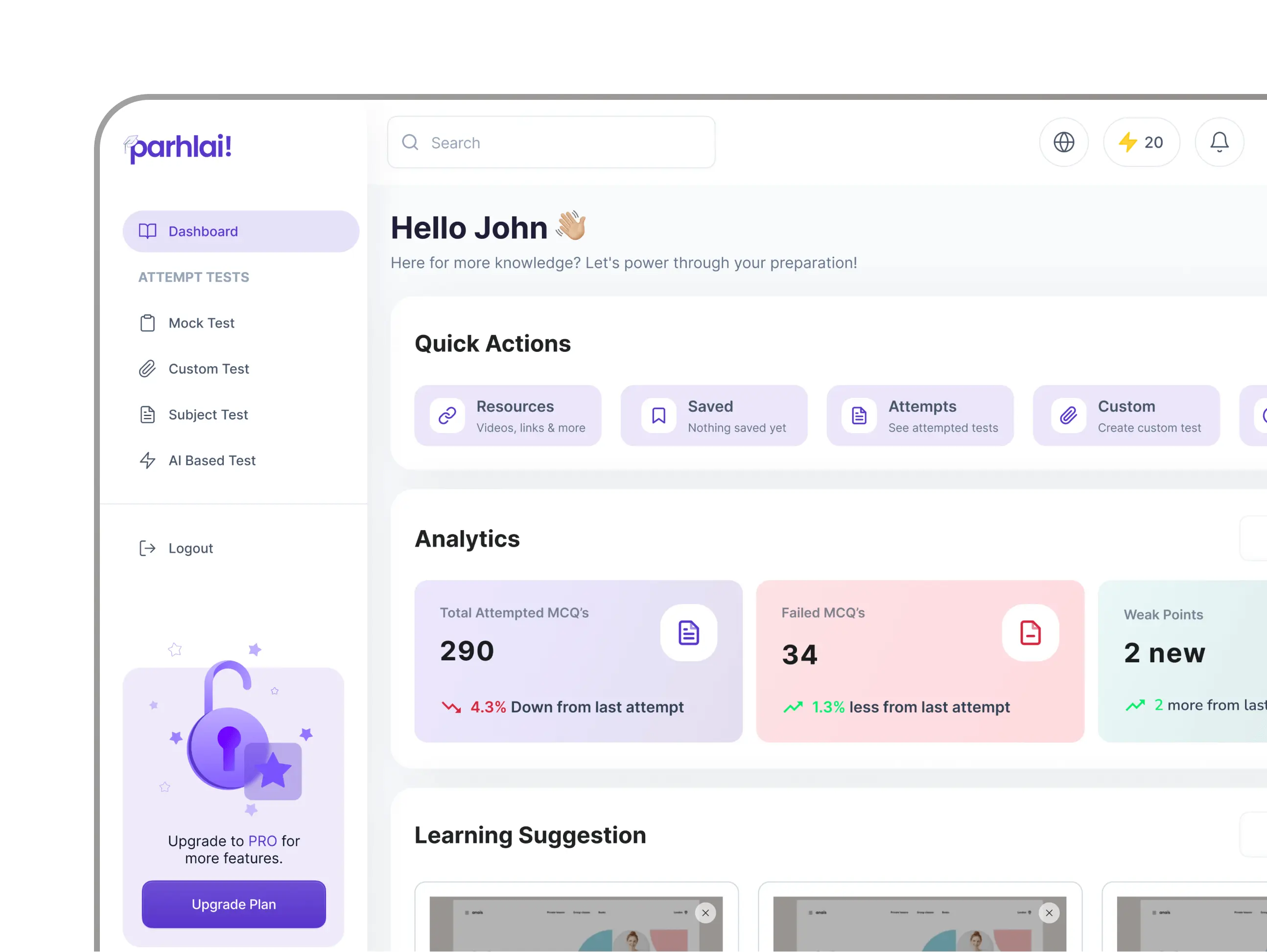 Dashboard Preview