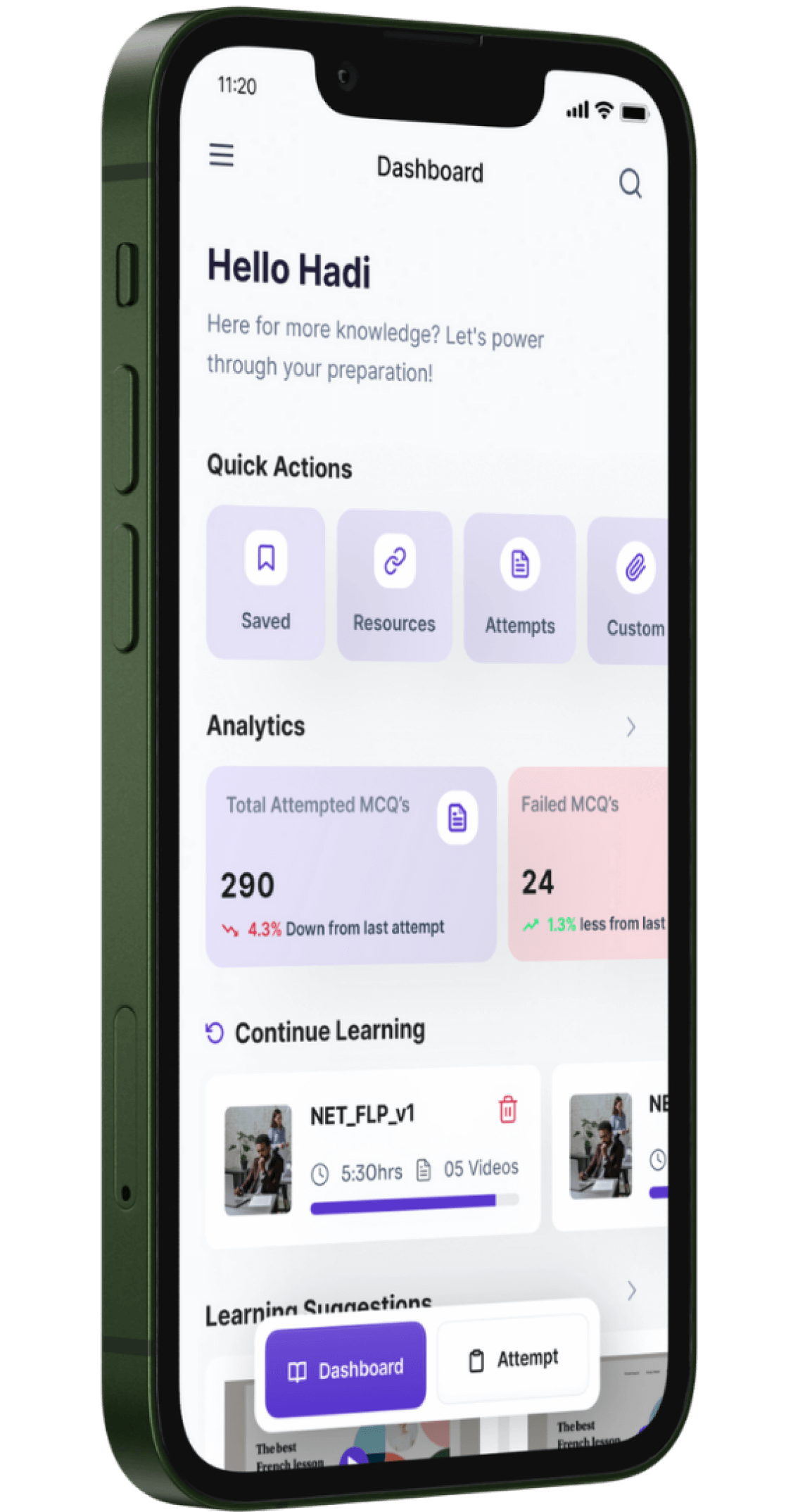 Parhlai Mobile App Interface