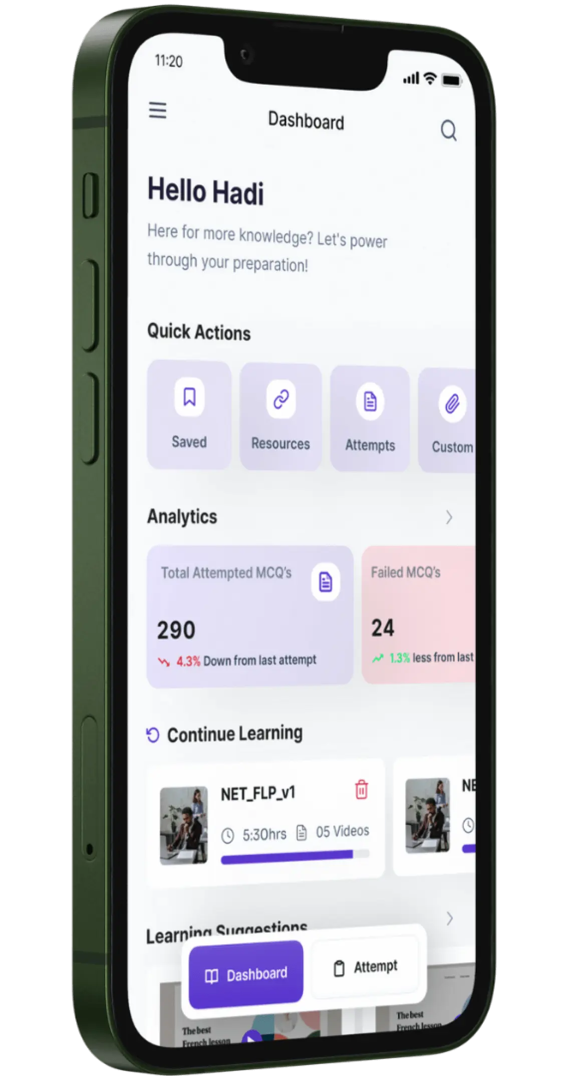 Parhlai Mobile App Interface