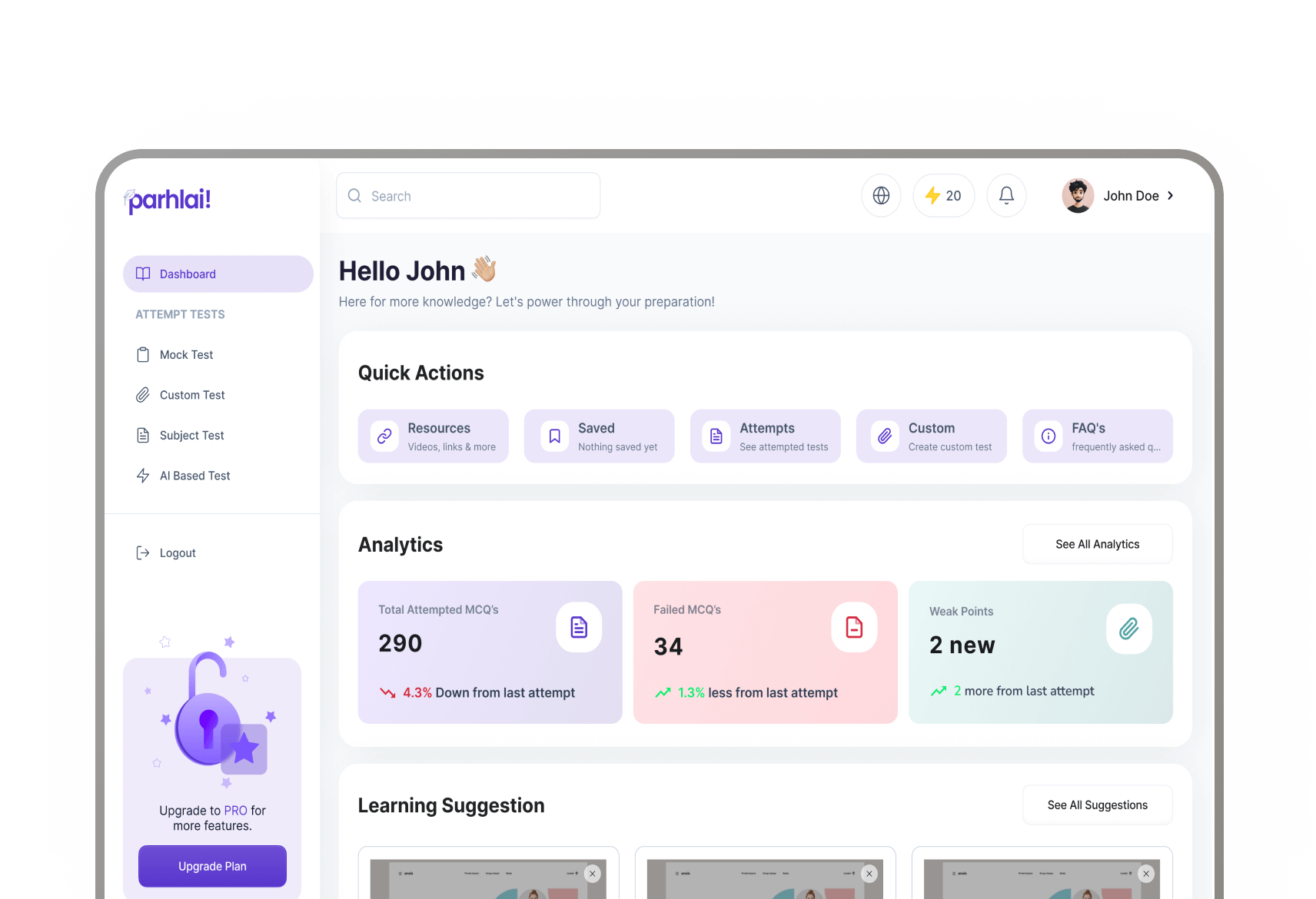 Dashboard Preview