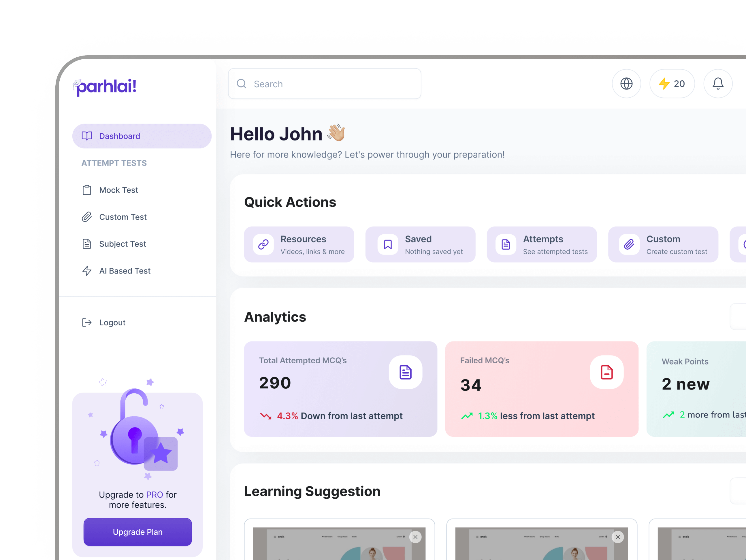 Dashboard Preview